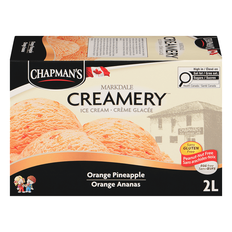 Chapman's Original Orange Pineapple Ice Cream