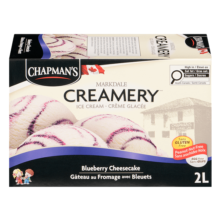 Chapman's Original Blueberry Cheesecake Ice Cream