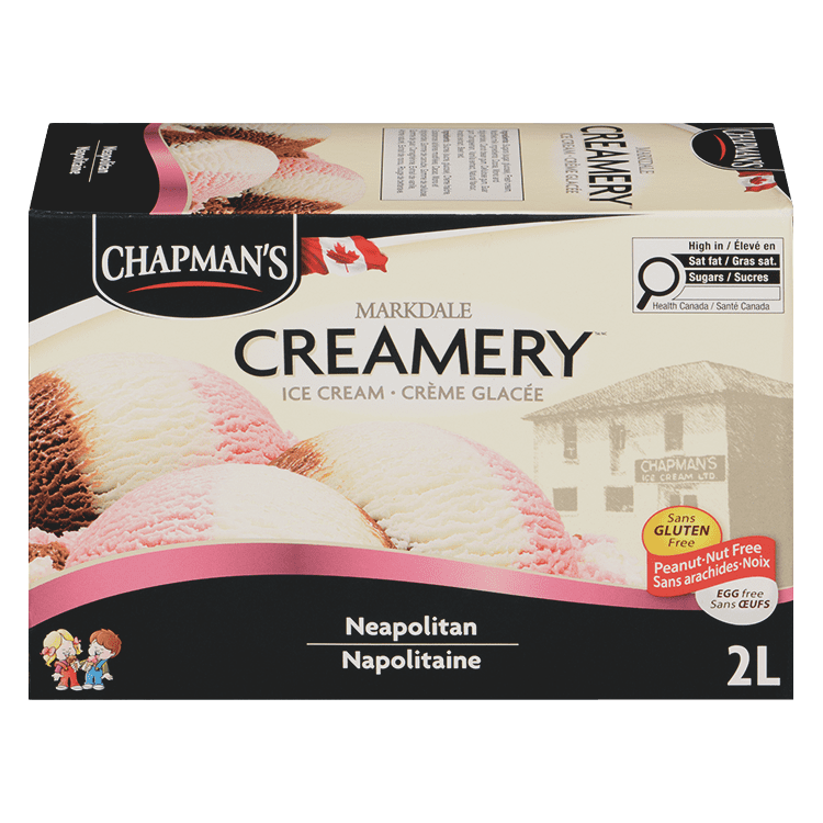 Chapman's Original Neapolitan Ice Cream