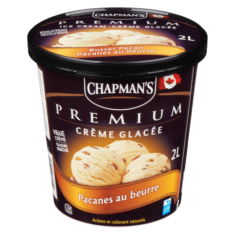 Chapman's Premium Butter Pecan  Ice Cream