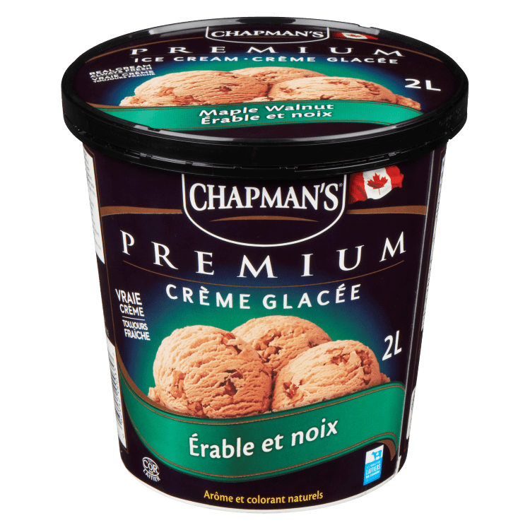 Crème Glacée Érable et Noix (Premium) - 2 Litres - Chapman's