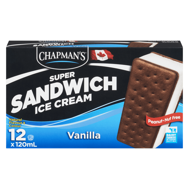 Chapman's Vanilla Ice Cream Sandwich