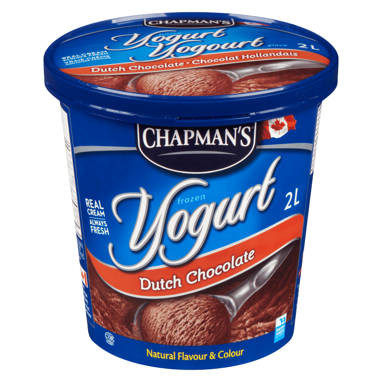 Chapman's Dutch Chocolate Frozen Yogurt