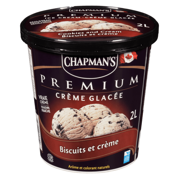 Yogourt glacé biscuit et crème - Chapman's