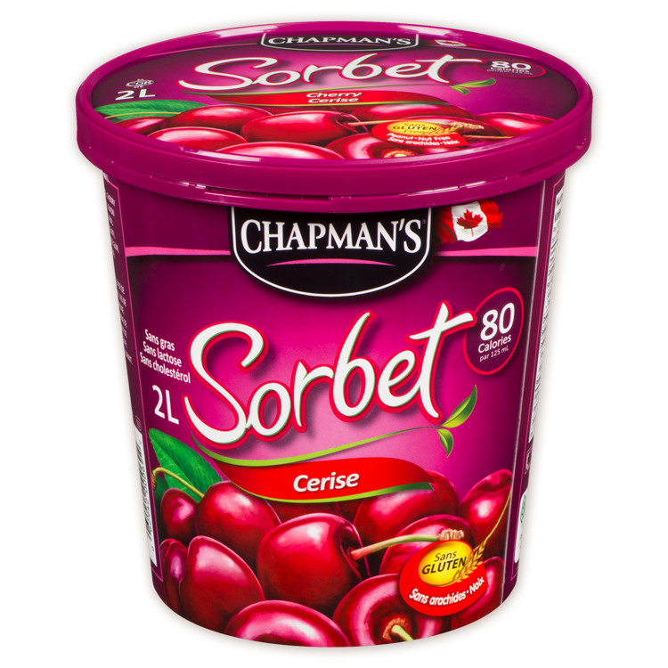 Sorbet cerises Chapman's Ice Cream