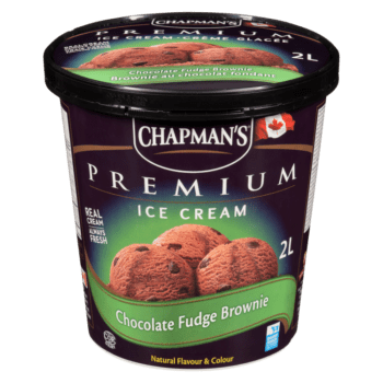 Chapman's Premium Chocolate Fudge Brownie Ice Cream