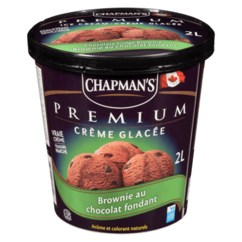Chapman's Premium Chocolate Fudge Brownie Ice Cream