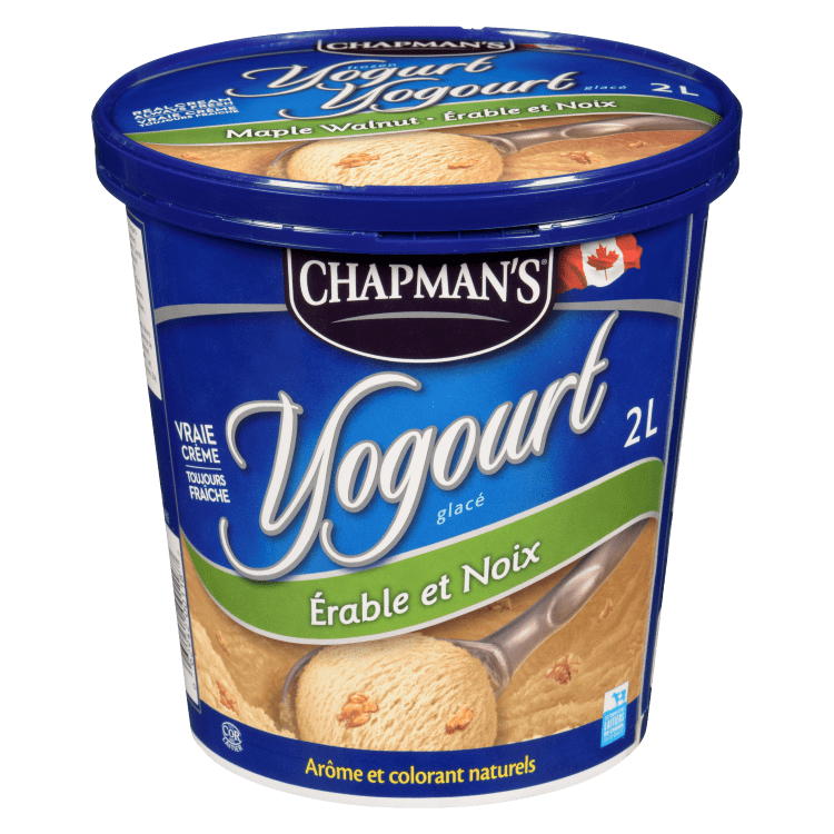 Chapman's Maple Walnut Frozen Yogurt