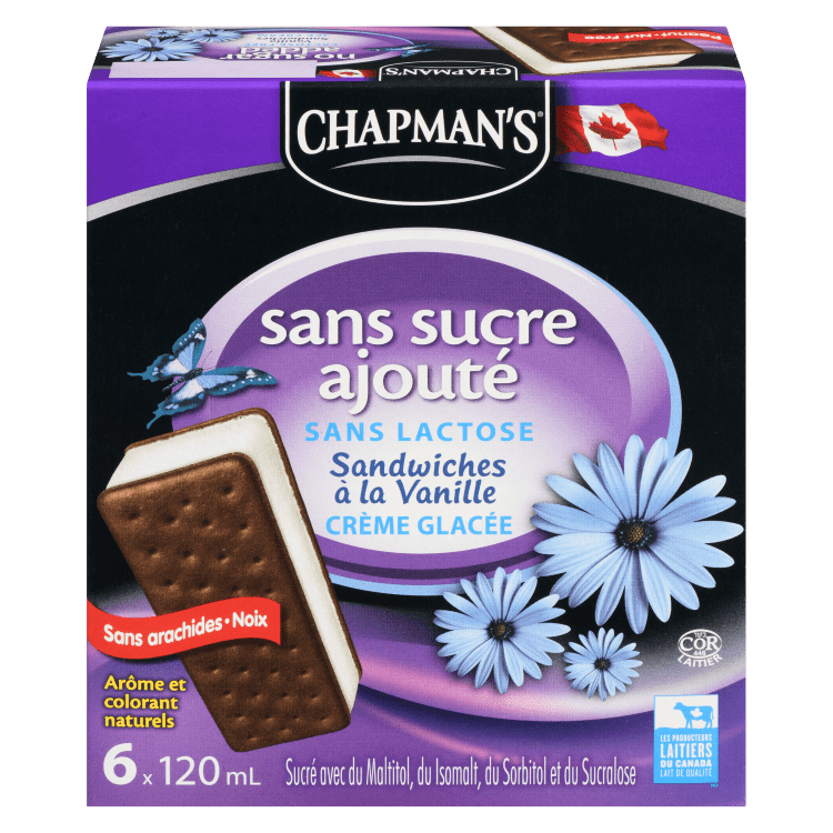 Chapman's Vanilla Ice Cream Sandwich