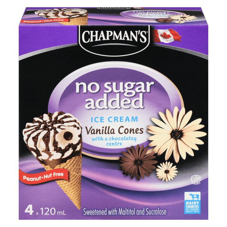 Vanilla Ice Cream Cone - Chapman's Ice Cream