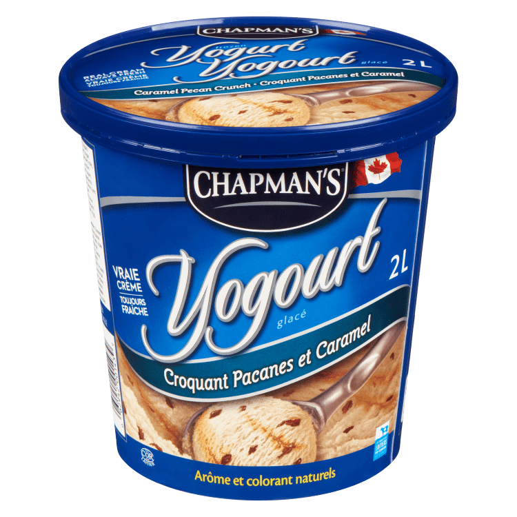 Chapman's Caramel Pecan Crunch Frozen Yogurt