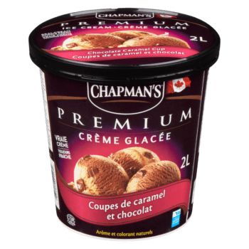 Chapman's Premium Chocolate Caramel Cup Ice Cream