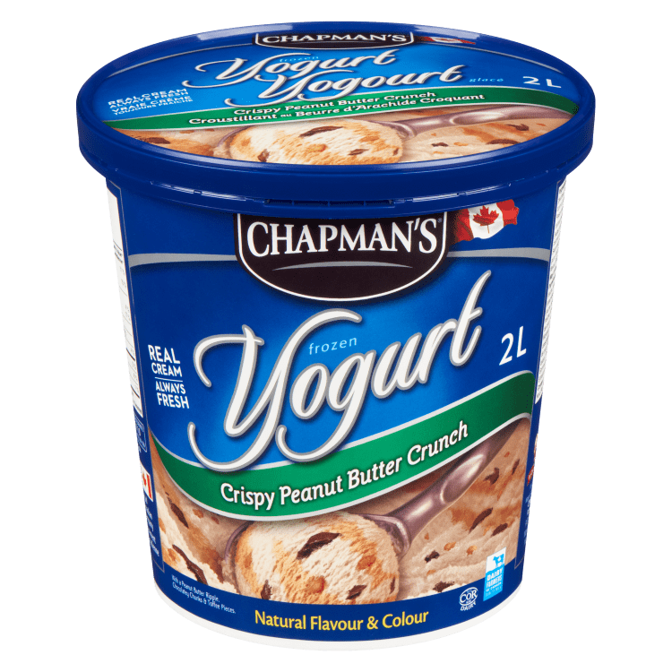 Chapman's Crispy Peanut Butter Crunch Frozen Yogurt