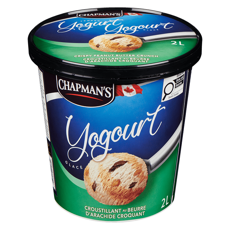 Chapman's Crispy Peanut Butter Crunch Frozen Yogurt