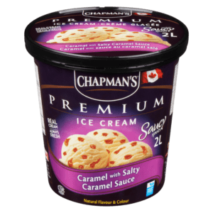Chapman's Premium Saucy Spots Salty Caramel Ice Cream