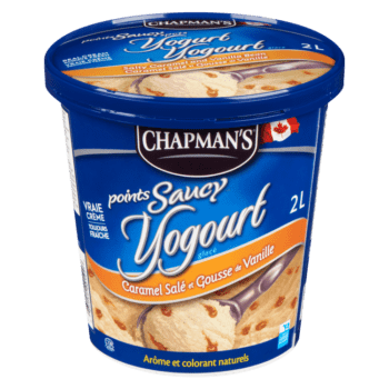 Chapman's Vanilla Bean with Salty Caramel Frozen Yogurt