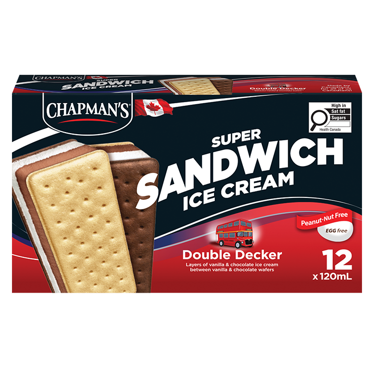 Chapman's Double Decker Ice Cream Sandwich