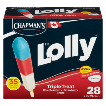 Chapman's Triple Treat Lolly