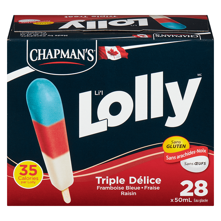 Chapman's Triple Treat Lolly