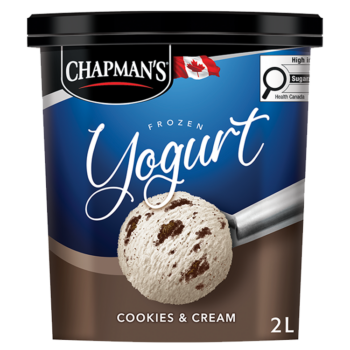 Yogourt glacé biscuits et crème Chapman's