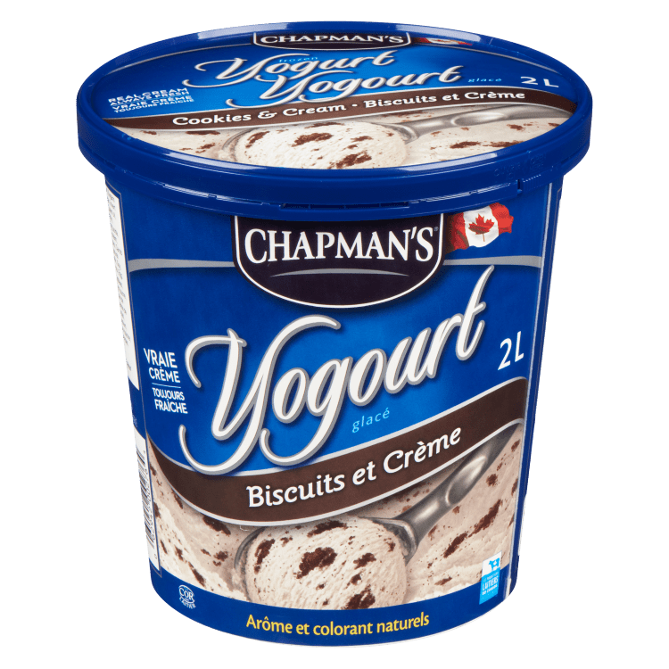 Chapman's Cookies & Cream Frozen Yogurt