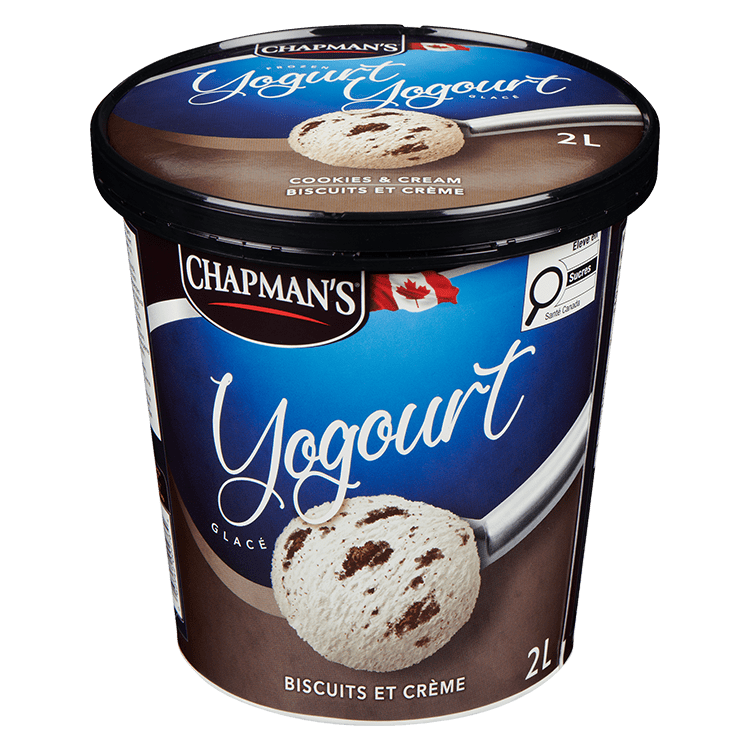 Chapman's Cookies & Cream Frozen Yogurt