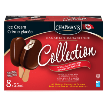 Chapman's Canadian Collection Double Dark Chocolate Ice Cream Bar