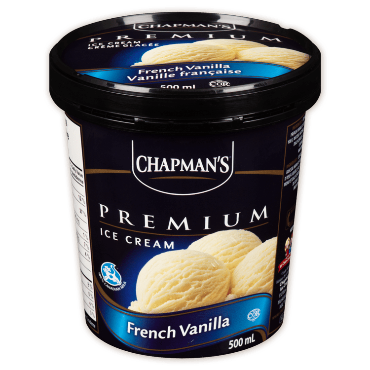 Chapman's Premium 2L French Vanilla Ice Cream
