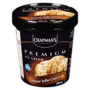Chapman's Premium Caramel & Toffee Crunch Ice Cream