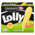 Chapman's Banana Lolly Popiscle Water Ice