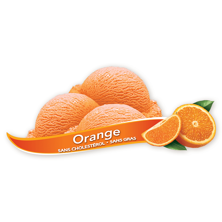 Chapman's Sorbet orange