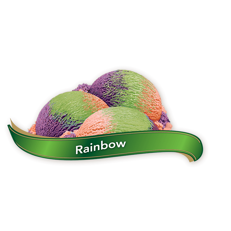 Chapman's Original Rainbow Ice Cream