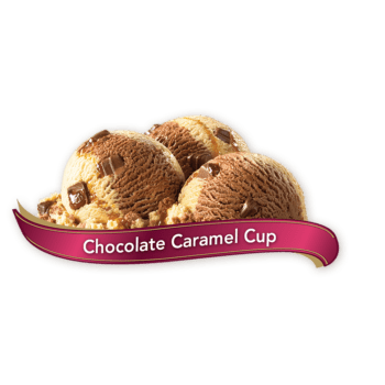 Chapman's Premium Chocolate Caramel Cup Ice Cream