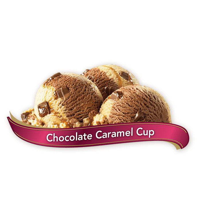 Chapman's Premium Chocolate Caramel Cup Ice Cream