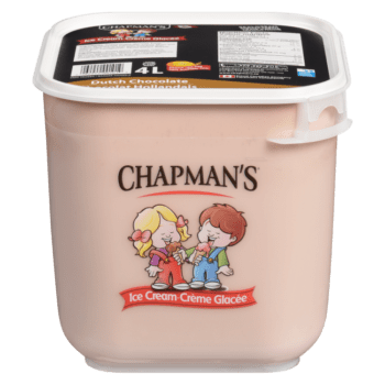 Crème glacée chocolat hollandais