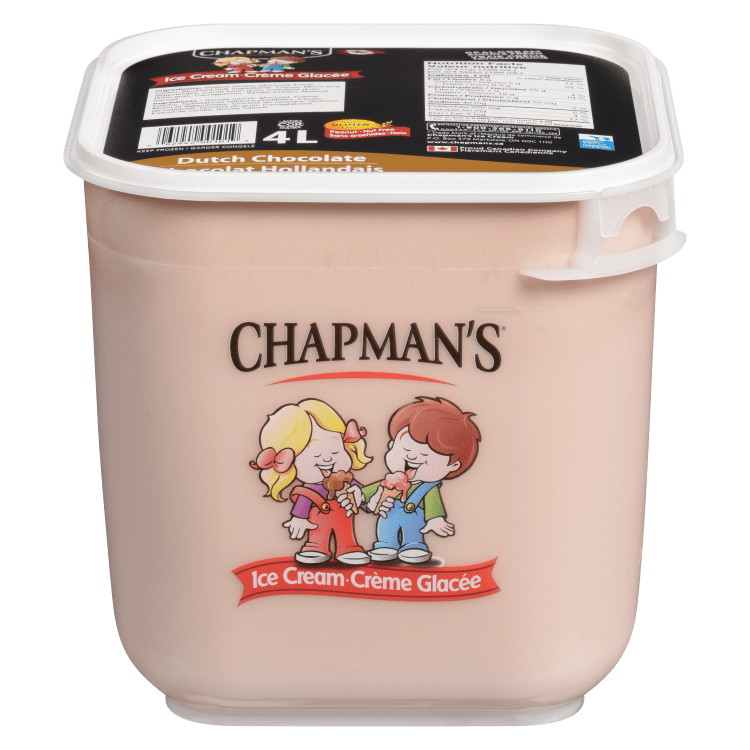 Crème glacée chocolat hollandais