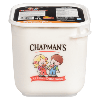 Crème glacée caramel écossais contenant de 4 Litres