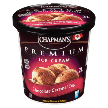 Chapman's Premium Chocolate Caramel Cup Ice Cream