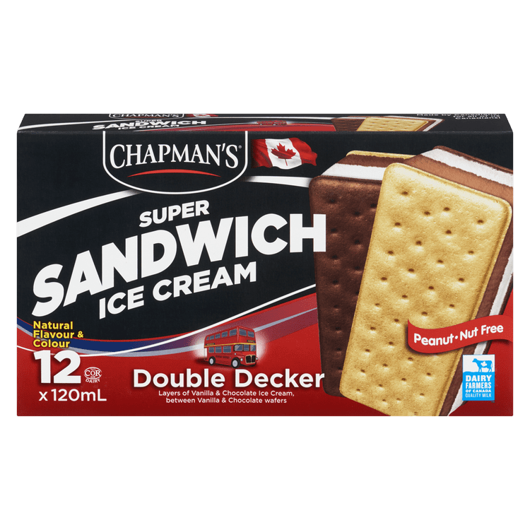 Chapman's Double Decker Ice Cream Sandwich