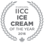 IICC meilleure crème glacée de l'année logo