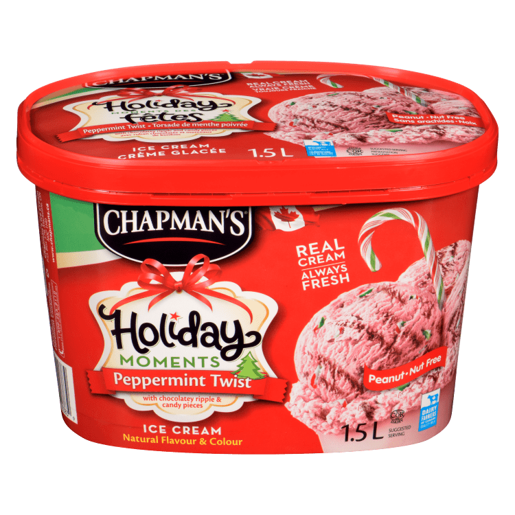 Chapman's Holiday Moments Peppermint Twist