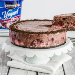 Chapman's Recipe_ Black Jack Cherry Frozen Yogurt Cake
