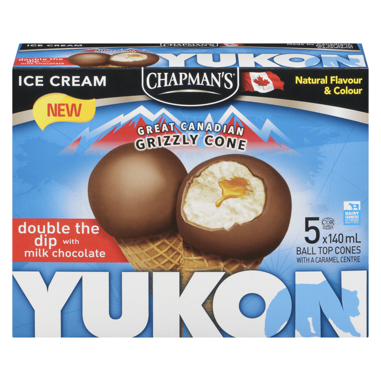 Double The Dip Ice Cream Cone from Chapman's Ice Cream