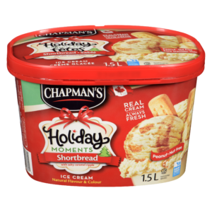 1.5L tub of Chapman's Shortbread ice cream