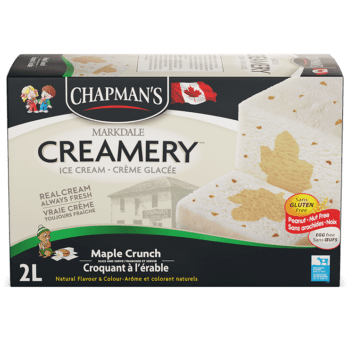Carton of Chapman's Maple Crunch Original Ice Cream