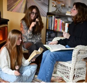 Books and cones