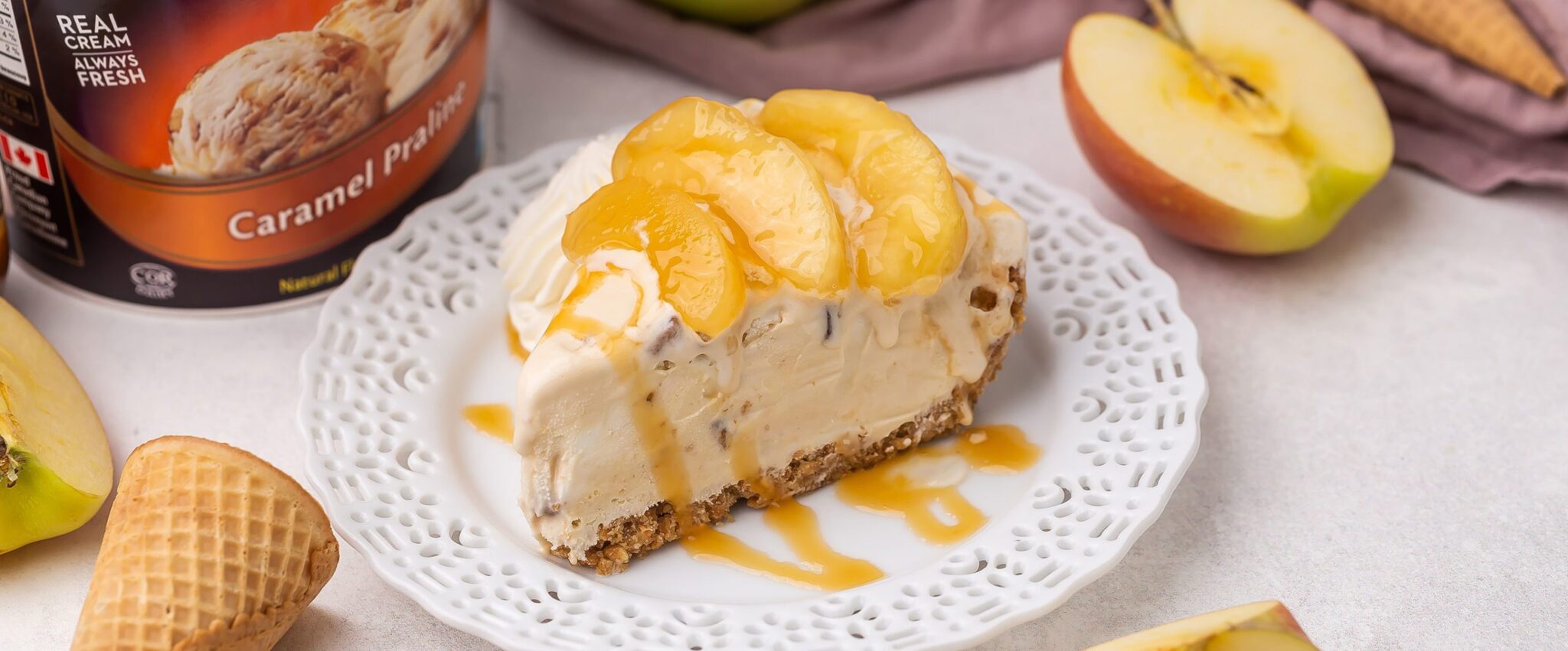 Caramel Apple Ice Cream Pie Chapman's Ice Cream