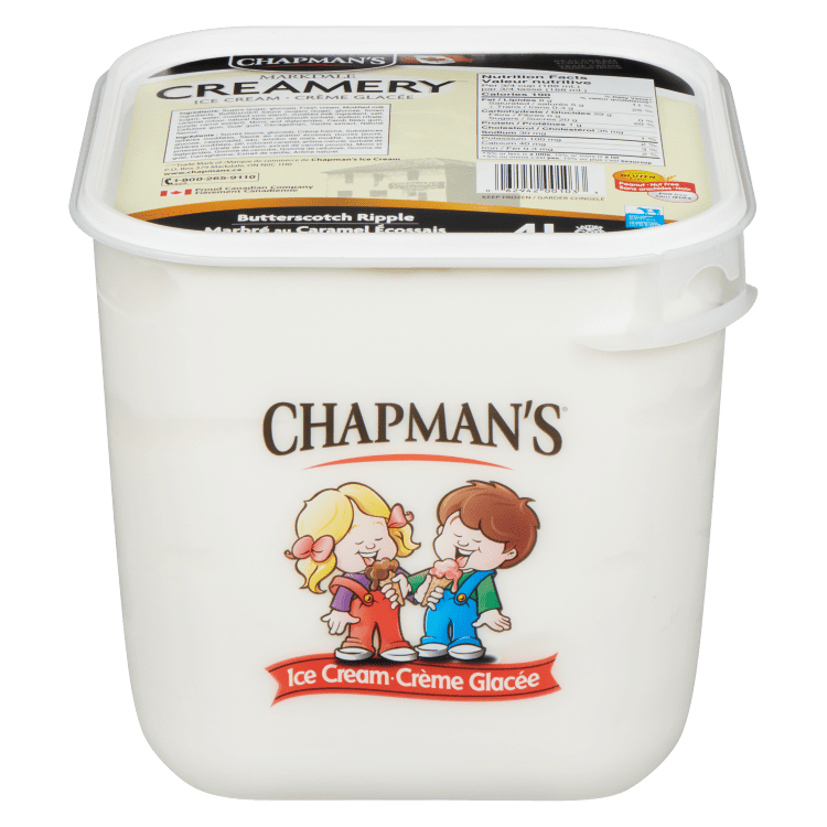 Chapman's Original Butterscotch Ripple Ice cream