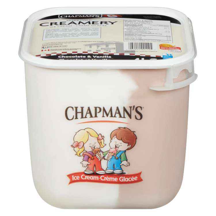 Chapman's Original Chocolate & Vanilla Checkerboard Ice Cream