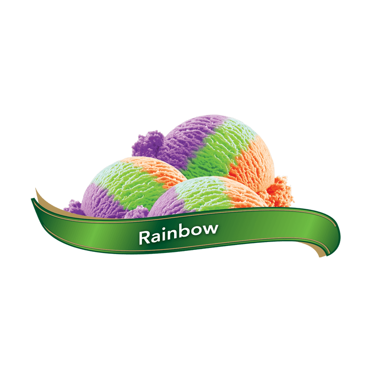 Chapman's Original Rainbow Ice Cream